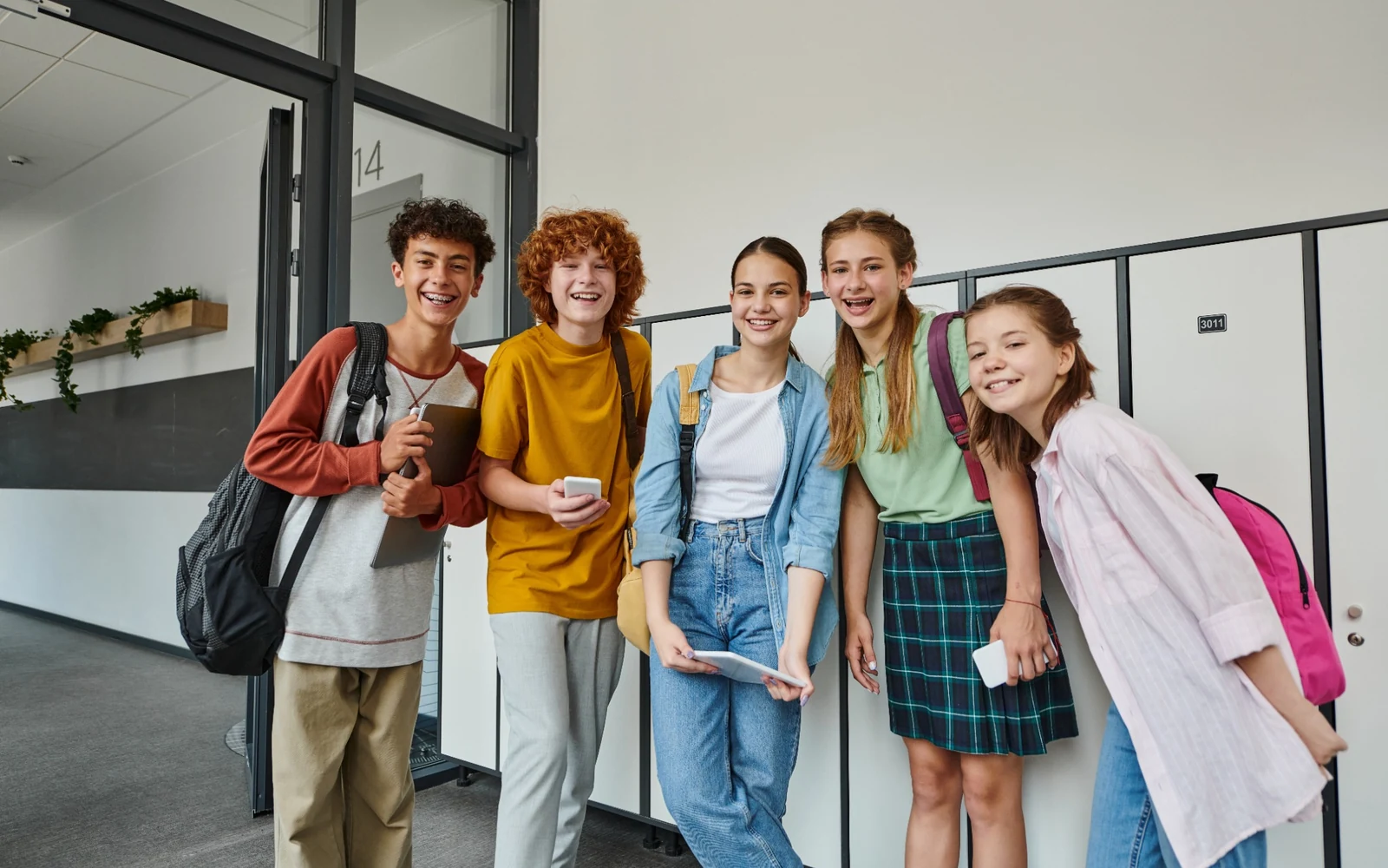 Students in a school setting representing a K-12 mental health platform transformation